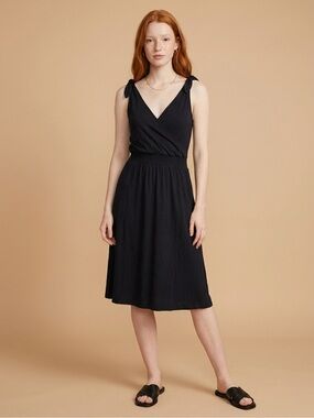 Joe fresh Sleeveless Tie-Shoulder Dark blue Dress | Sleepwear